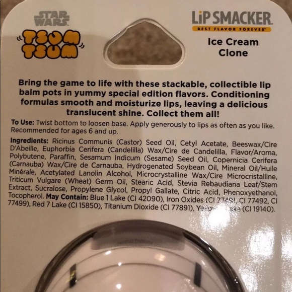 Lip Smacker Tsum Tsum Star Wars Storm Trooper NEW! - Picture 7 of 8